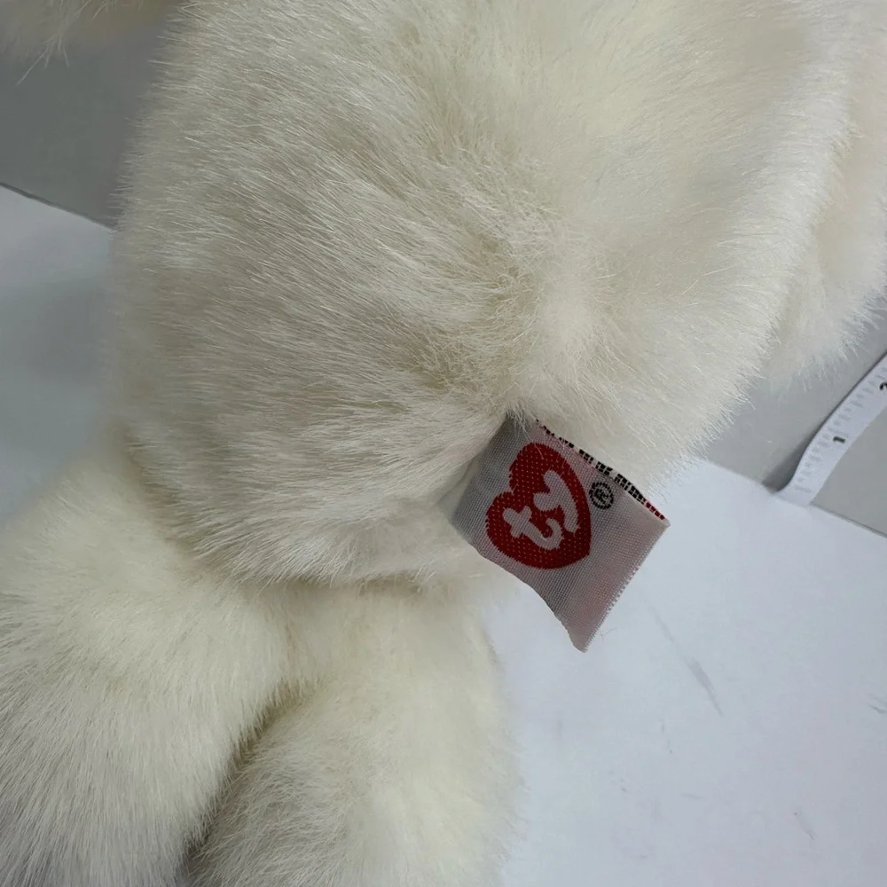 Ty Plush White Seal Toy for Small Pets size 8’ pre owned Exellent condition